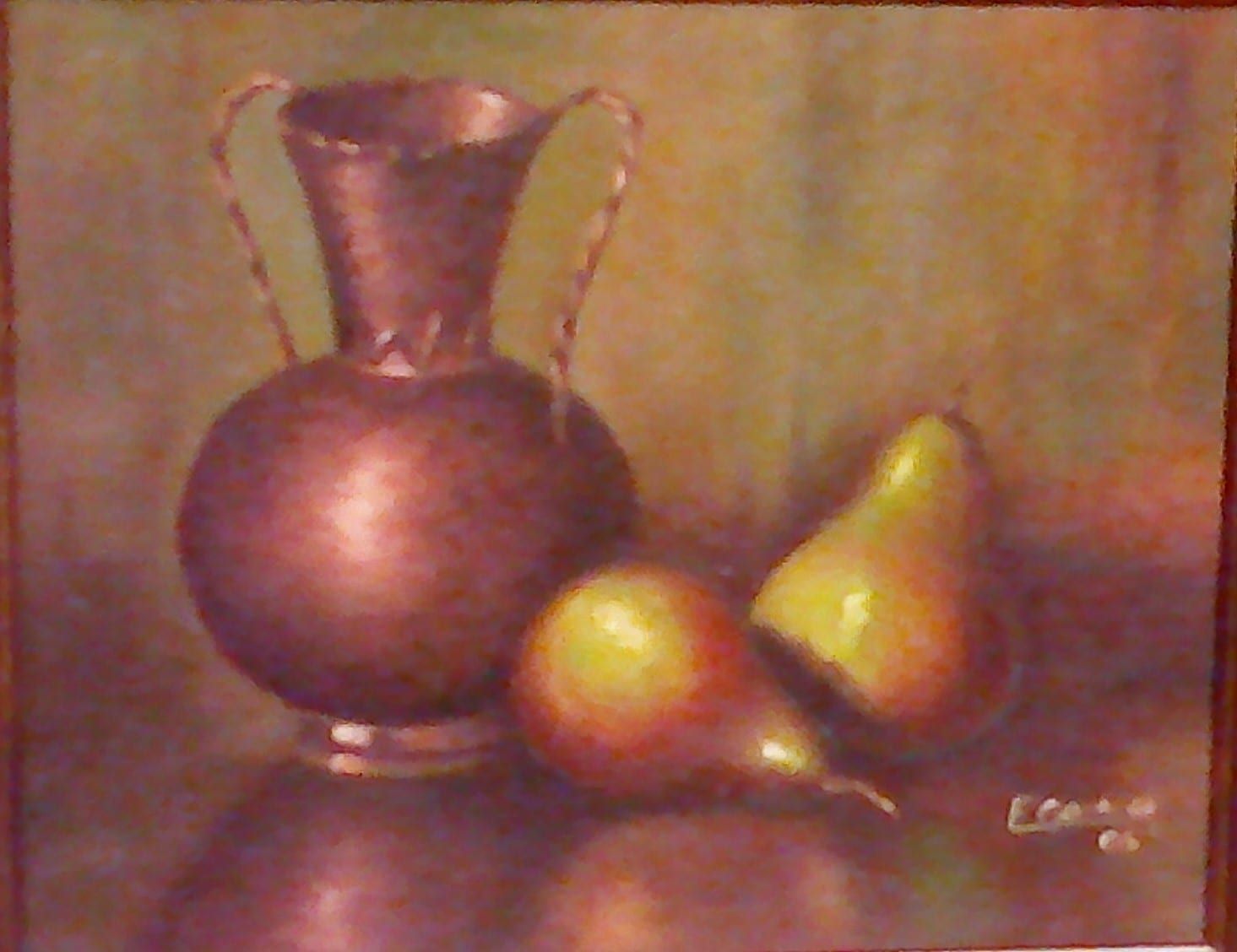 Obra: Bodegón. El cobre