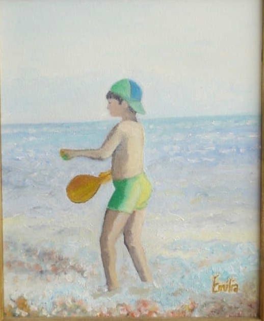 Obra: Carlitos en la playa