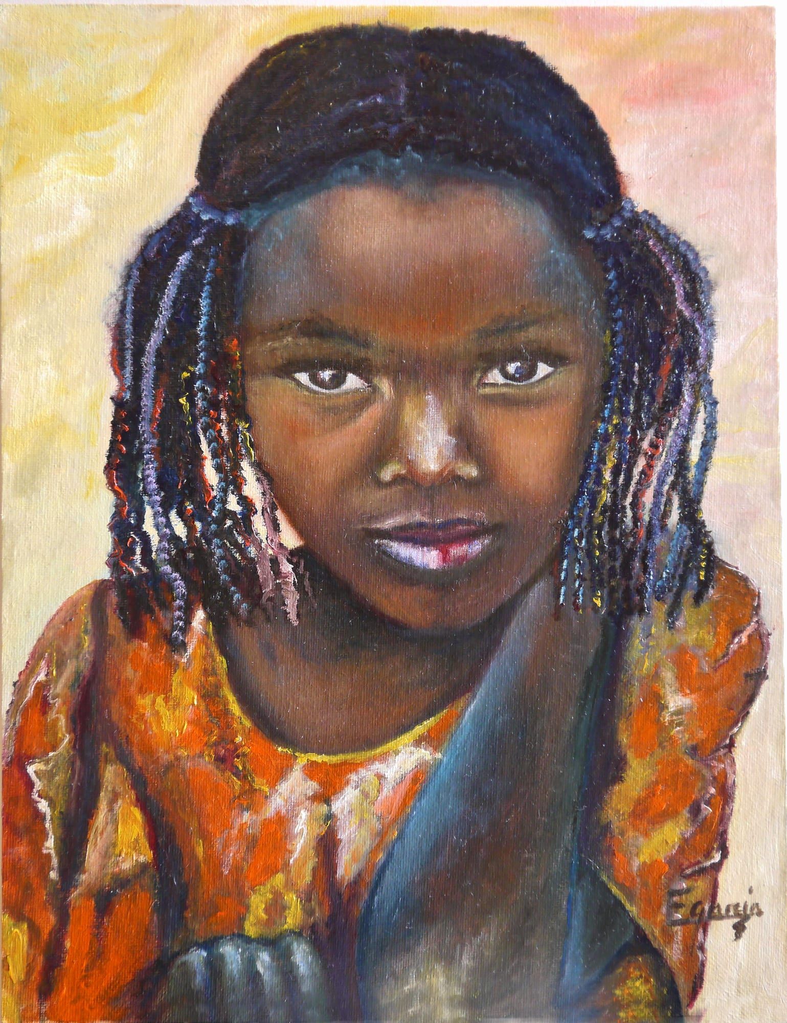 Obra: Niña africana