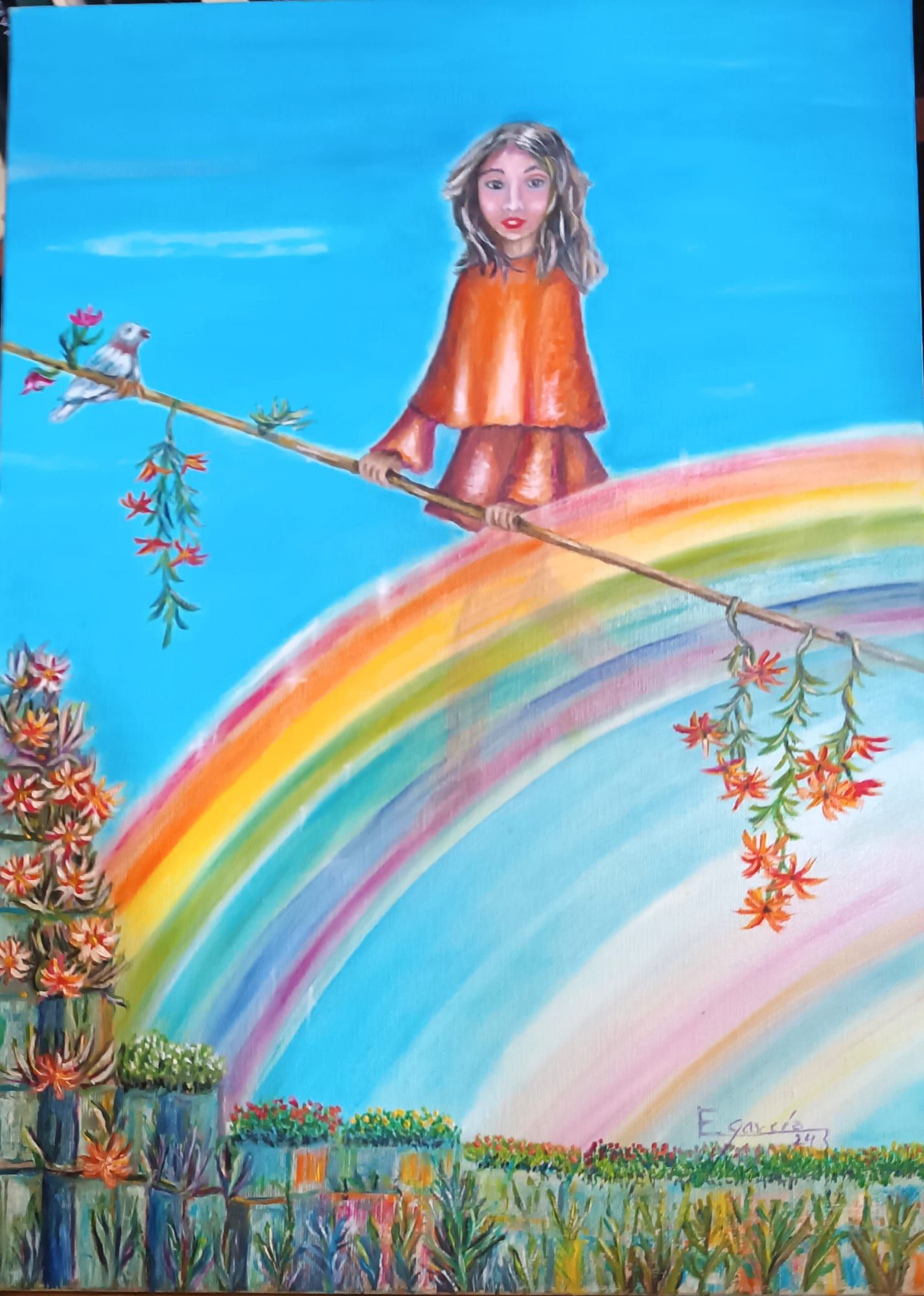 Obra: Niña equilibrista