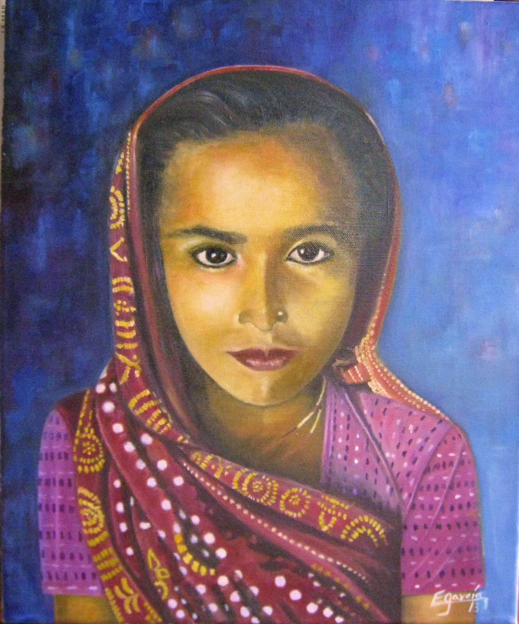 Obra: Niña luna