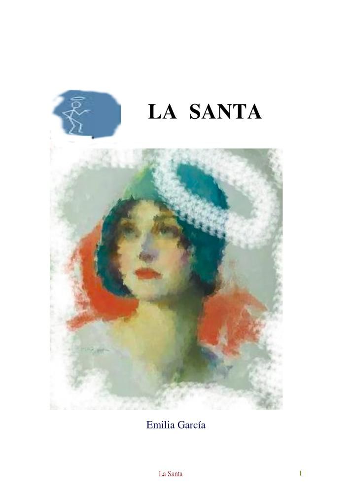 Portada de La Santa