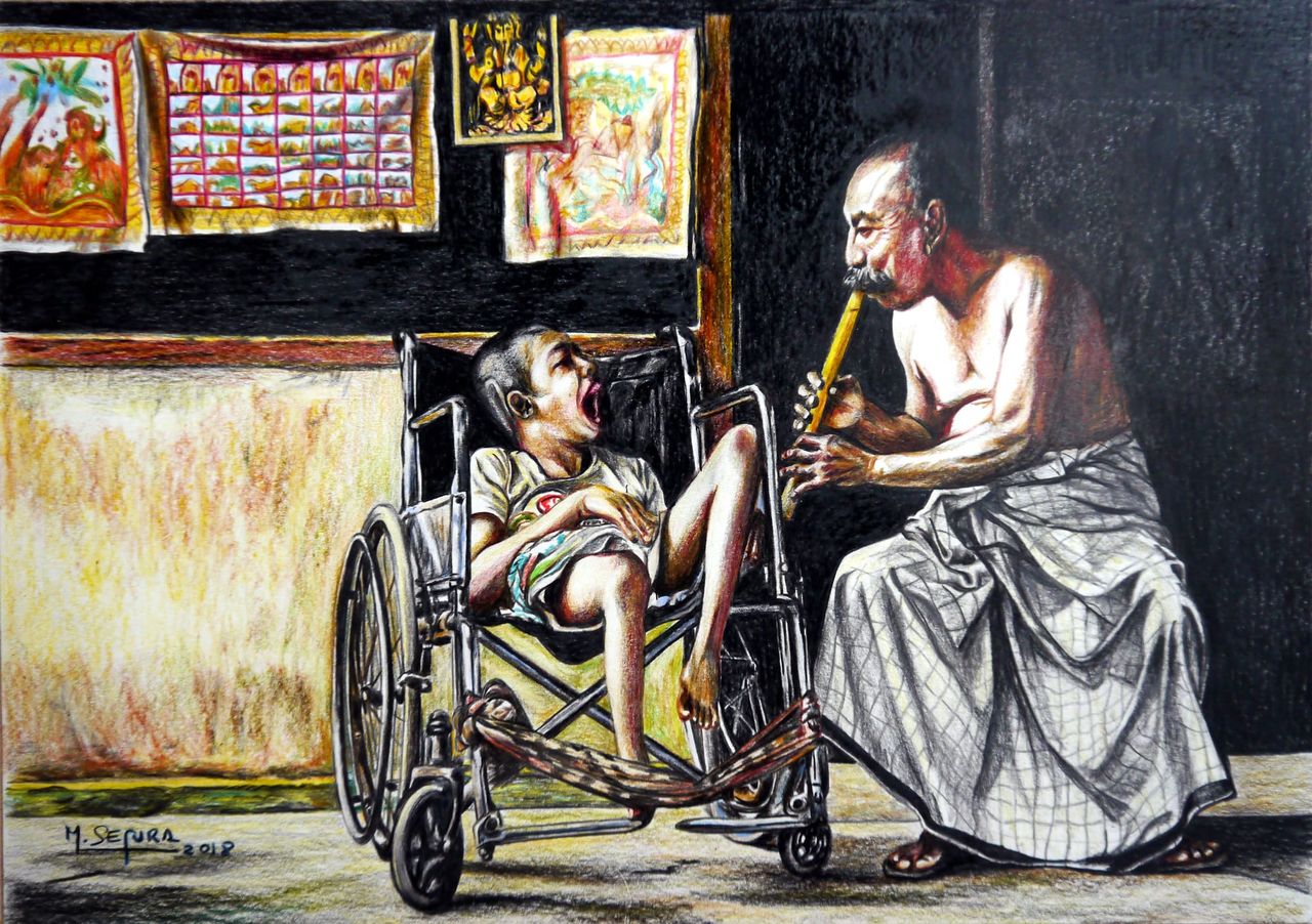 Obra: The music of love, Tengar Village, Bali